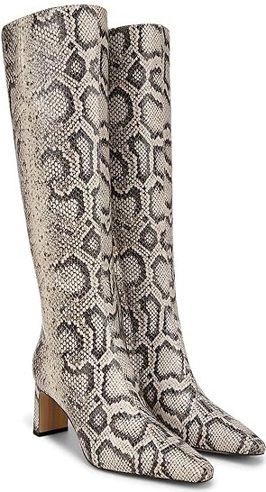 Sam Edelman Sylvia 2 Women's Boots Roccia Python : 9.5 M, Leather