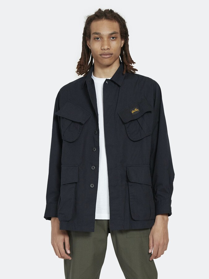 navy spring coat