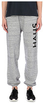 Thumbnail for your product : Golden Goose Branded cotton-jersey jogging bottoms