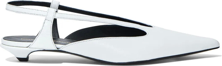 Proenza Schouler Slingback Leather Pumps