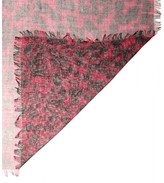 Thumbnail for your product : Alexander McQueen CASHMERE-SILK ANIMAL PRINT SKULL SCARF