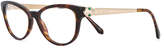 Thumbnail for your product : Bulgari serpent detail glasses