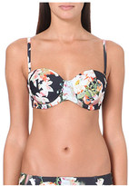 Thumbnail for your product : Ted Baker Movida floral-print bikini top