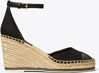 Tory Burch Color-Block Espadrille Wedge - ShopStyle