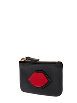 Thumbnail for your product : Lulu Guinness Lips Leather Coin Purse
