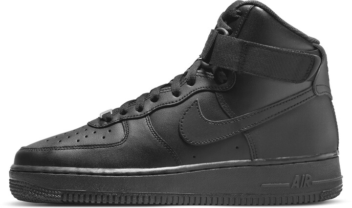 womens black air force 1 high top