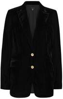 Donna Karan Collection Black Velvet Blazer
