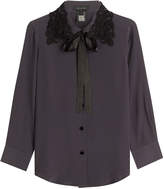 Thumbnail for your product : Marc Jacobs Silk Blouse with Embroidery