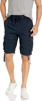 Thumbnail for your product : Southpole Men's Jogger Shorts with Cargo Pockets in Solid and Camo Colors