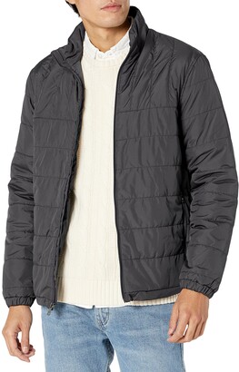 Chaps Mens Big and Tall Packable Quilted Jacket 