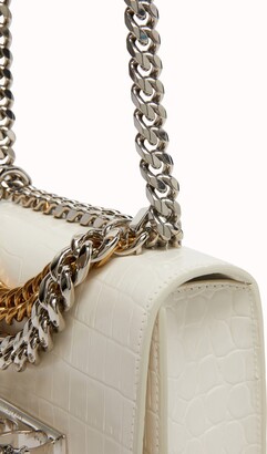 Alexander McQueen Mini Jewelled Satchel Bag