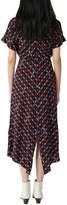 Thumbnail for your product : Maje Rorsie Printed Midi Dress