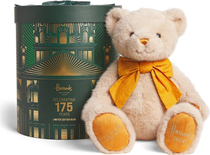 Harrods Bear Borse Harrods 2020 Harrods Medium Green Man Bear