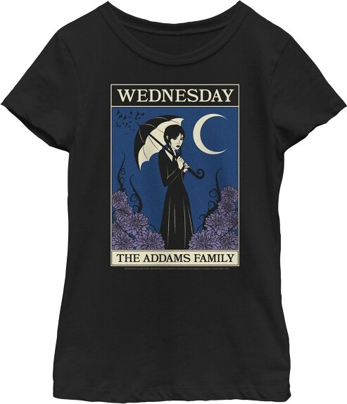 Wednesday Series Girl' Wedneday The Addam Family Card T-Shirt