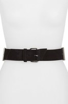 Thumbnail for your product : McQ Suede & Metal Bar Belt
