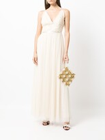 Thumbnail for your product : Needle & Thread Aurelia sequin-embellished frill-trim tulle gown