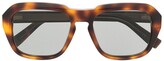 Thumbnail for your product : Dunhill Caine tortoiseshell glasses