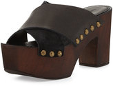 Thumbnail for your product : Charles David Mania Strappy Suede/Leather Sandal, Black