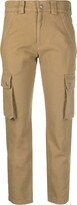Low-Rise Cropped Cargo Pants 