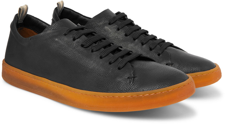 Officine Creative Karma Full-Grain Leather Sneakers - ShopStyle