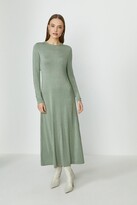 Thumbnail for your product : Coast Long Sleeve Knitted Glitter Midi Dress