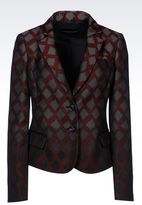 Thumbnail for your product : Giorgio Armani Single-Breasted Jacket In Geometric Design Jacquard