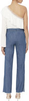 Thumbnail for your product : Enza Costa Chambray Drawstring Pants