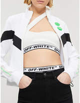 Thumbnail for your product : Off-White Logo-print asymmetric bikini set