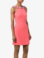 Thumbnail for your product : Fendi Red Floral Flower Applique Dress, Size: 38