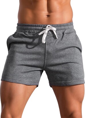 MAKEIIT Mens Sweatpants Athletic Shorts Sweat Pants Running Shorts Workout Gym Shorts for Men 