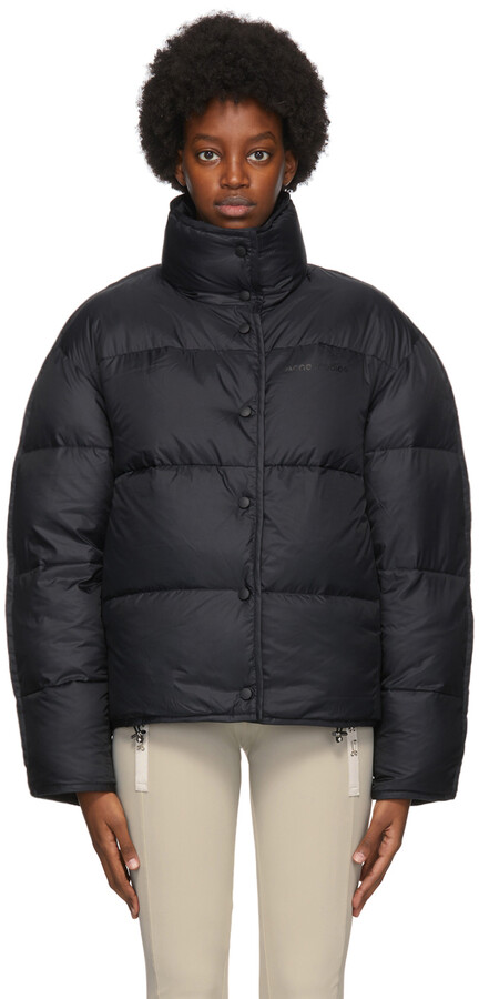 Acne Studios Black Down Puffer Jacket - ShopStyle