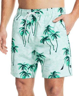 SA/Cool Palm Tree Hammock Boys Girls Swimming Trunks Beach Board Shorts Fully Lined Quick Dry Funny Sporty Kids Short Pants 