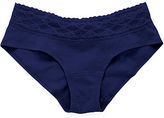Thumbnail for your product : Victoria's Secret Cotton Lingerie Lace-waist Hiphugger Panty