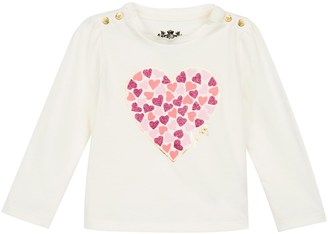 Juicy Couture Heart Expressions Long Sleeve Tee for Baby