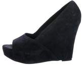 Thumbnail for your product : Elizabeth and James Suede Wedge Pumps