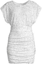 Thumbnail for your product : Jay Godfrey Drape Bodice Shirred Mini Dress