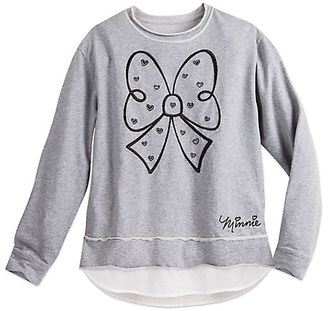 Disney Minnie Mouse Bow Fashion Sweatshirt for Women