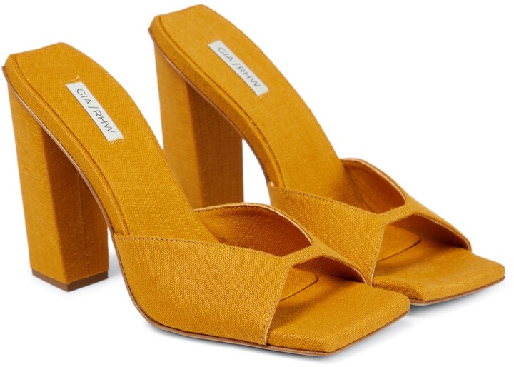 Gia Borghini GIA/RHW Rosie 14 linen sandals