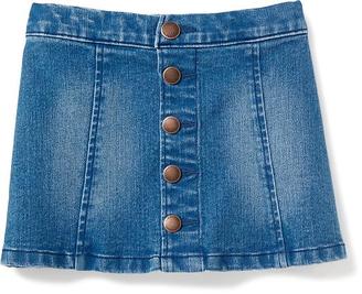 Old Navy Button-Front Denim Skirt for Toddler Girls