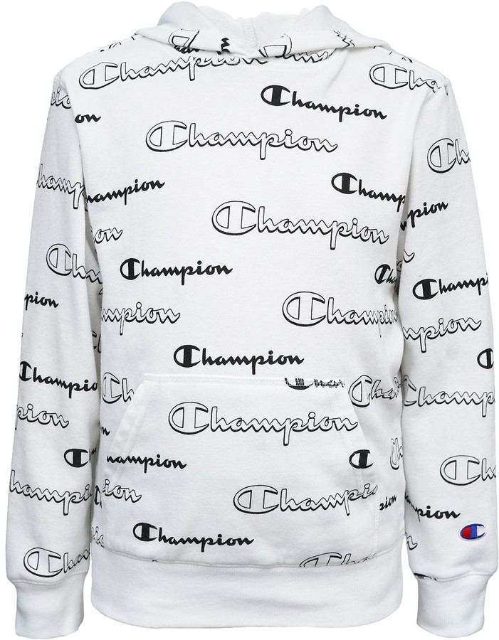 boys white champion sweatshirt