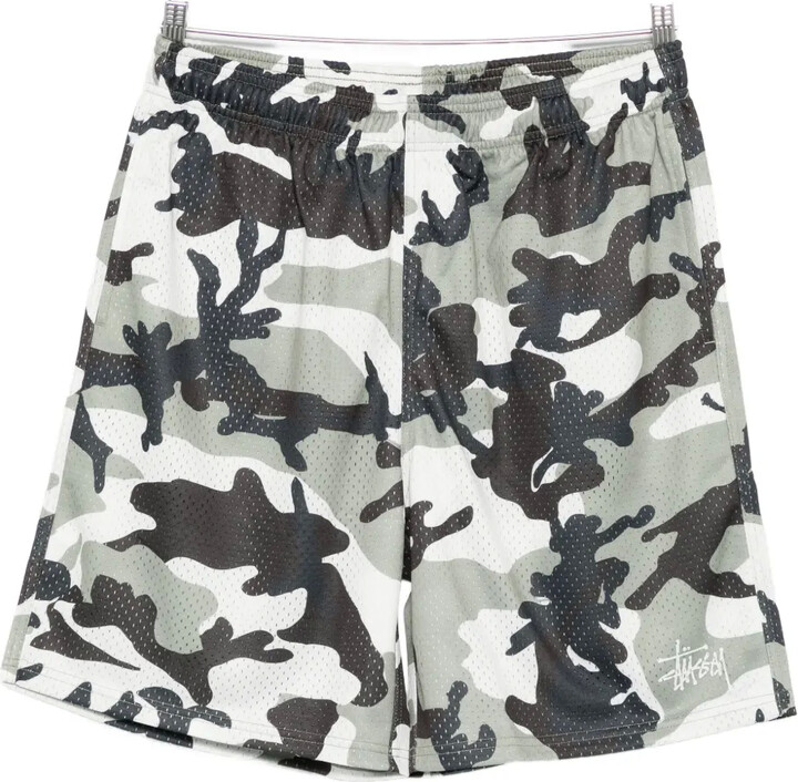 Stussy Camouflage-Print Shorts