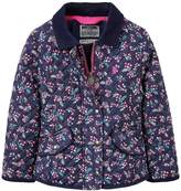 Thumbnail for your product : Joules Girls Newdale Print Quilted Jacket