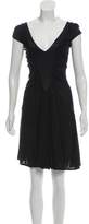 Thumbnail for your product : CNC Costume National Silk Knee-Length Dress w/ Tags
