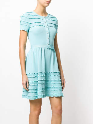 Moschino Boutique ribbed button up dress
