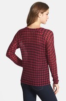 Thumbnail for your product : MICHAEL Michael Kors Houndstooth V-Neck Sweater