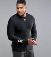 Thumbnail for your product : Canterbury of New Zealand Plus Thermoreg Baselayer Long Sleeve Top In Black E546845-989