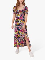 Thumbnail for your product : Monsoon Gloria Floral Midi Dress, Navy