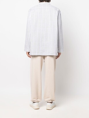 Acne Studios Flannel Checked Long-Sleeved Shirt