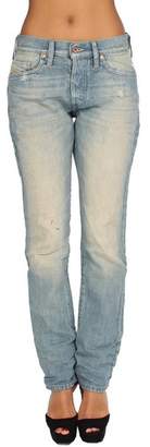 Diesel Women's Jeans MYGUY 888P - Relaxed - Boyfriend - Non Stretch bleu