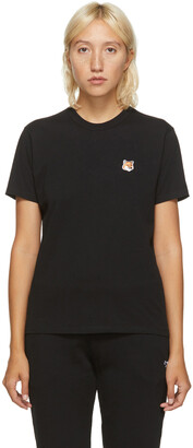 MAISON KITSUNÉ Black Fox Head T-Shirt